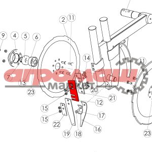 98447874, tume, agri, tume-agri, original, nova, combi, gemini, новакомби, нова, комби, гемини, туме, тумэ, агри, туме-агри, запчасти, запасные, части, беларусь, оригинал, пластина, пластинка, чистик, скрепер