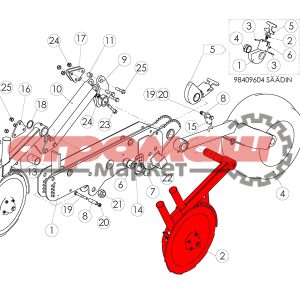 98409902, tume, agri, tume-agri, original, nova, combi, gemini, новакомби, нова, комби, гемини, туме, тумэ, агри, туме-агри, запчасти, запасные, части, беларусь, оригинал, сошник, комплект, в сборе, передний