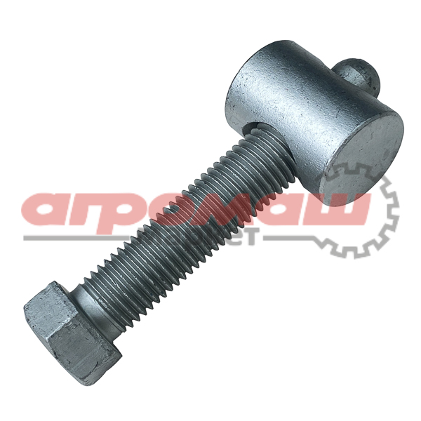 KK067051 Болт регулировочный 1 KK067051, 067051, kverneland, квернеланд, квернелэнд, квернеленд, запчасти, запасные, части, spare, parts, беларусь, плуг, болт, упор, регулировочный, рессоры