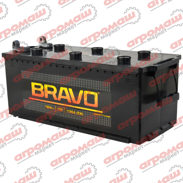 Аккумулятор BRAVO 6СТ-190 Euro (под болт) 2 BRAVO 6СТ-190, euro, евро, под болт, аккумулятор, аккумуляторная, батарея, аккумуляторы, для грузовиков, автортанспорта, грузового, беларусь, минск